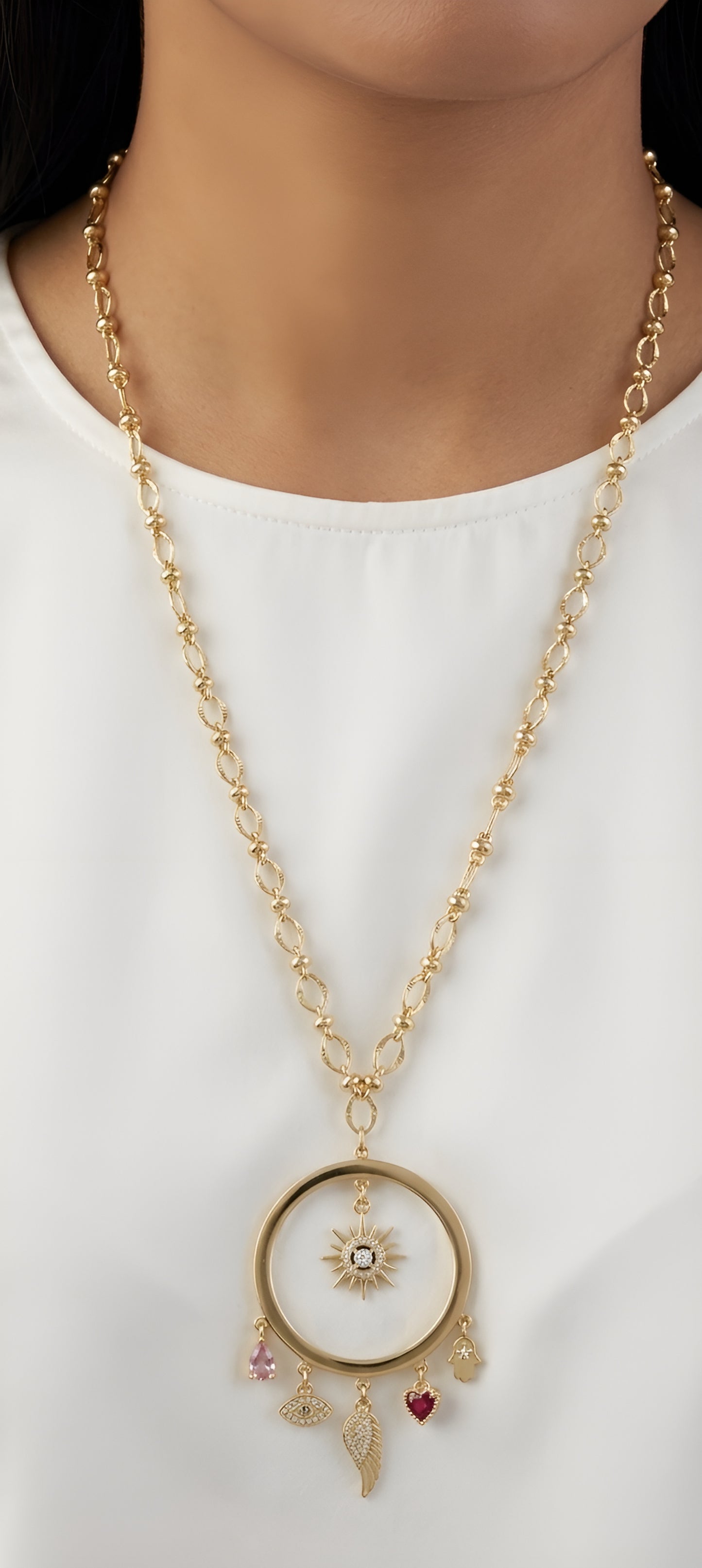 Long necklace
