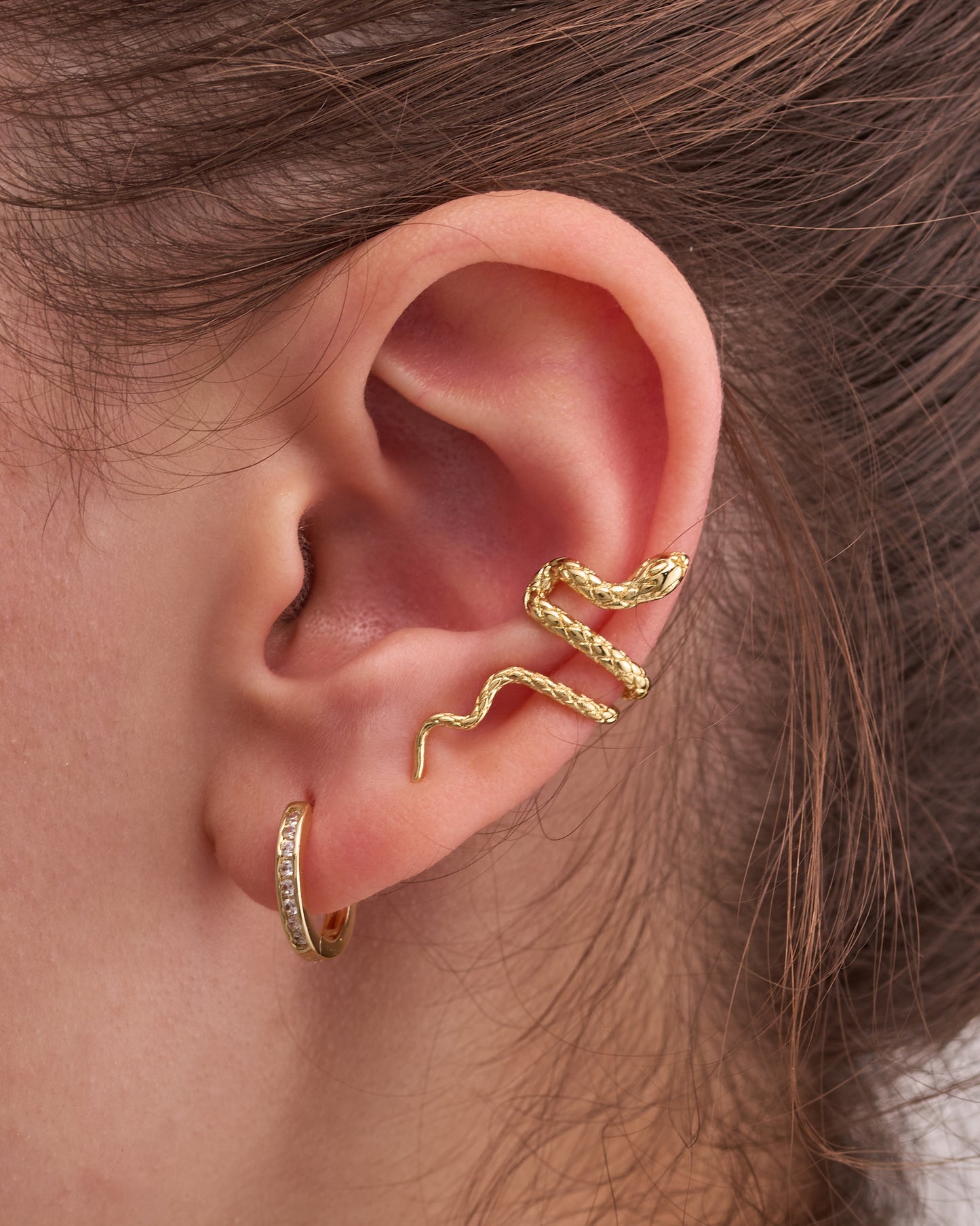 Ear cuffs (snake)