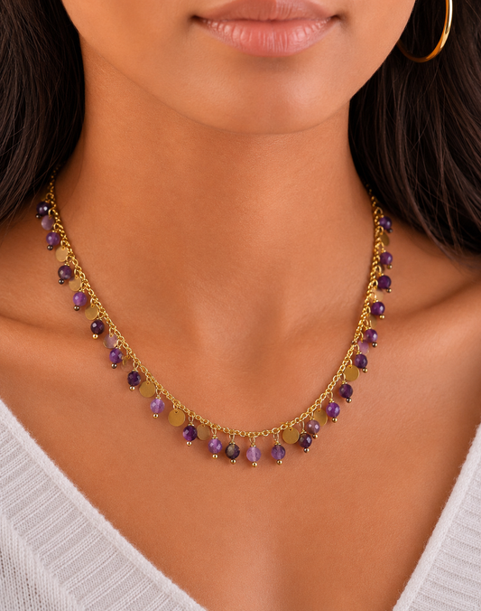 Stone necklace