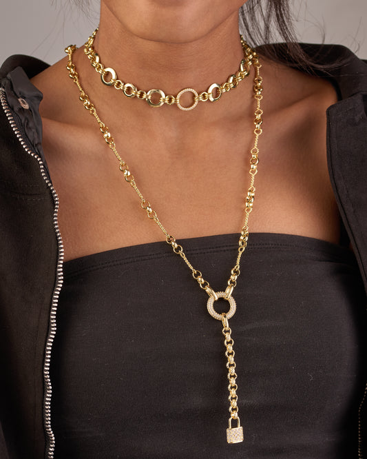 Choker & Long Necklace