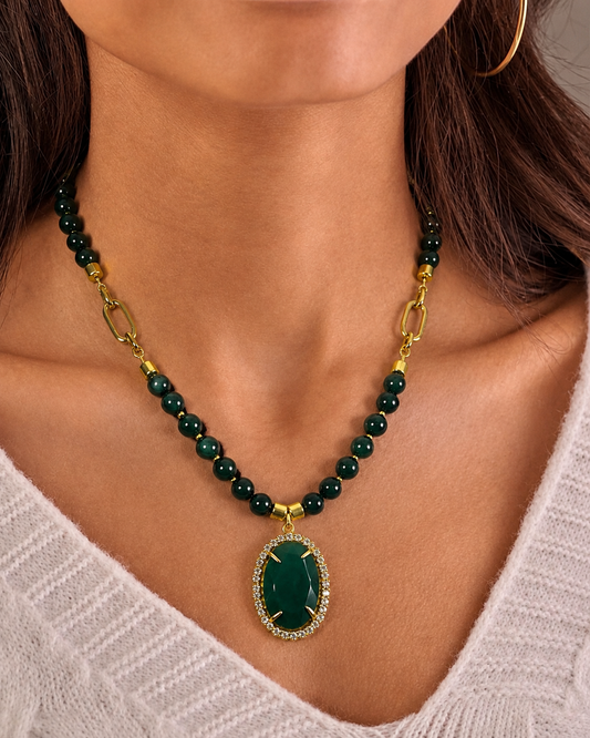 Stone necklace
