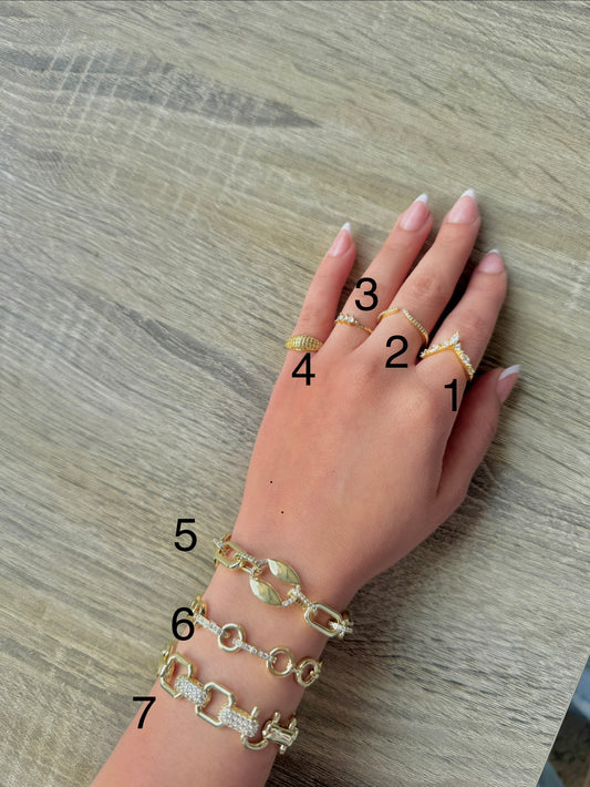 Rings & bracelet