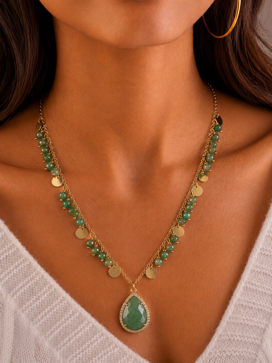 Stone necklace