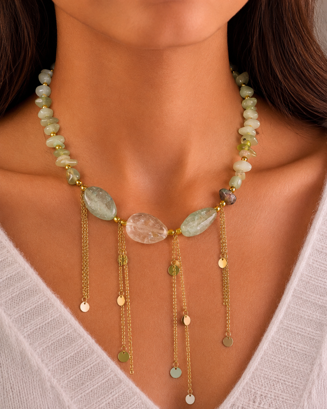 Stone necklace