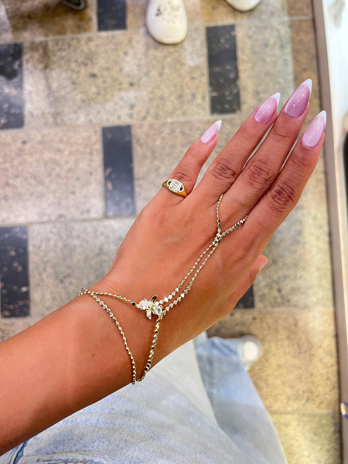 Pinky & hand chain