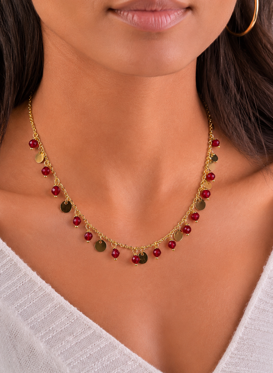 Stone necklace