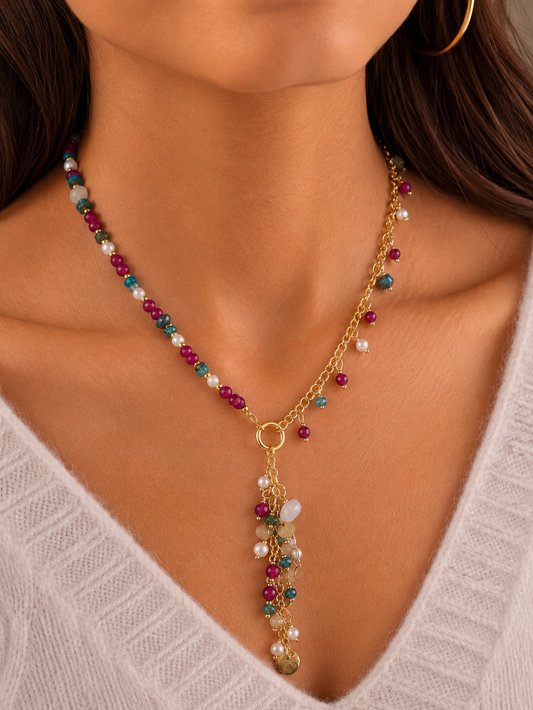 Stone necklace