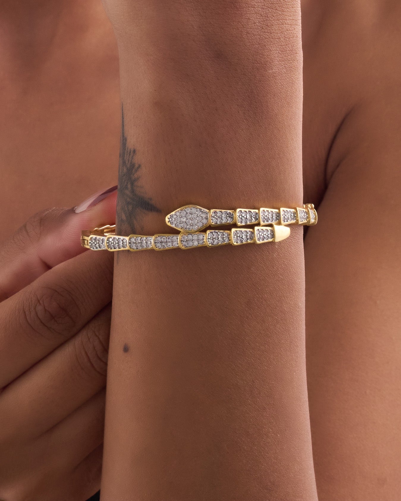 Snake bangle